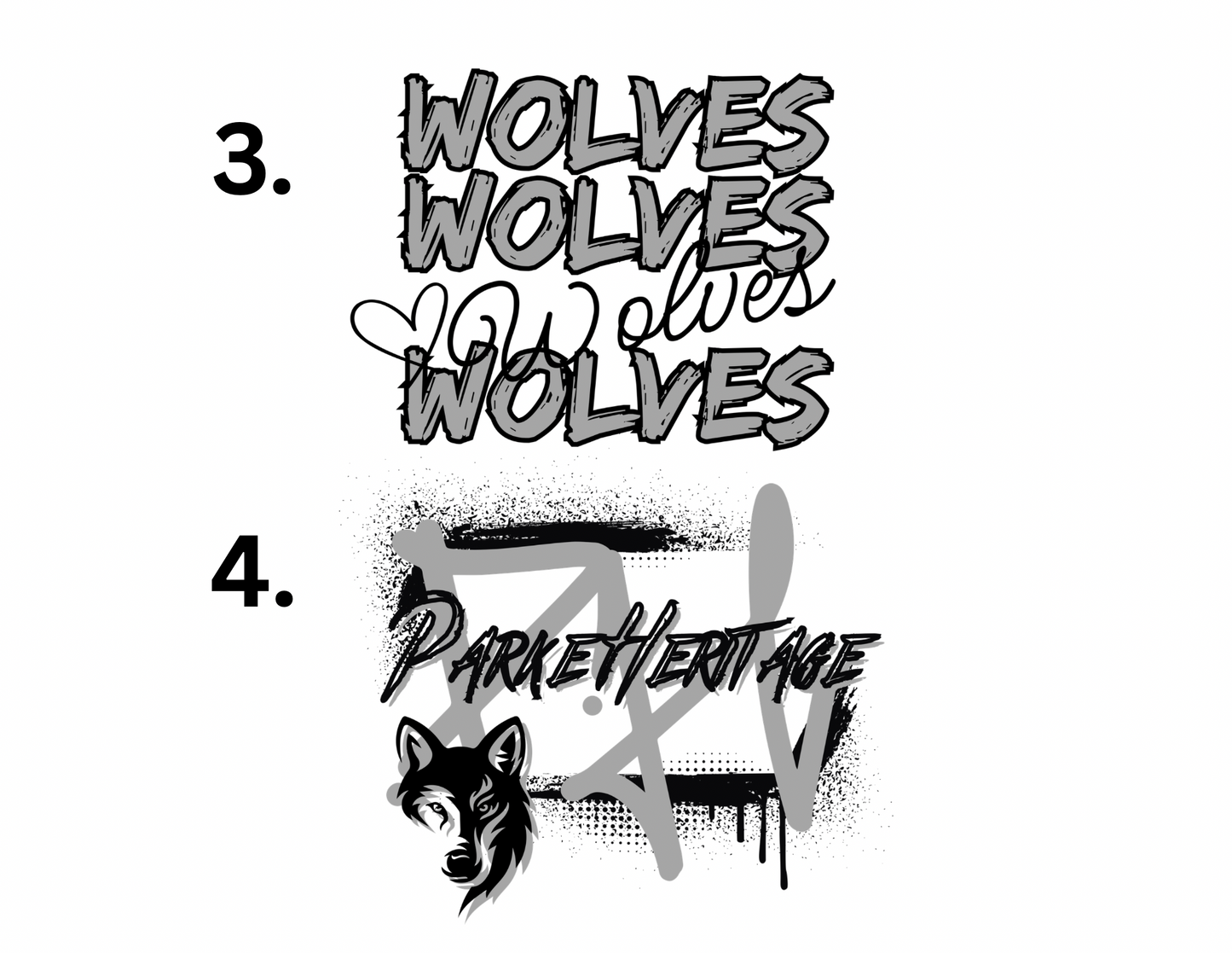 *INFANT/TODDLER* Custom PARKE HERITAGE Spiritwear