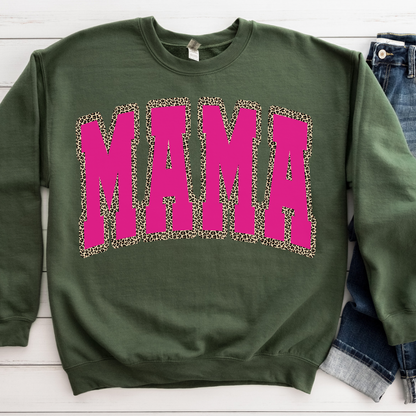 *Pre-Order* Mama Tee/Crewneck (Black OR Pink) - YOU PICK COLOR