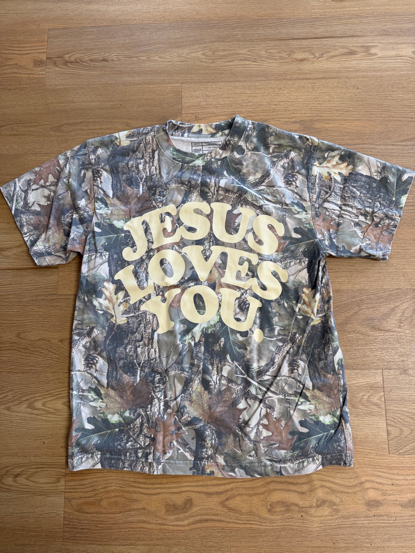 Jesus Loves You Tee - Camo