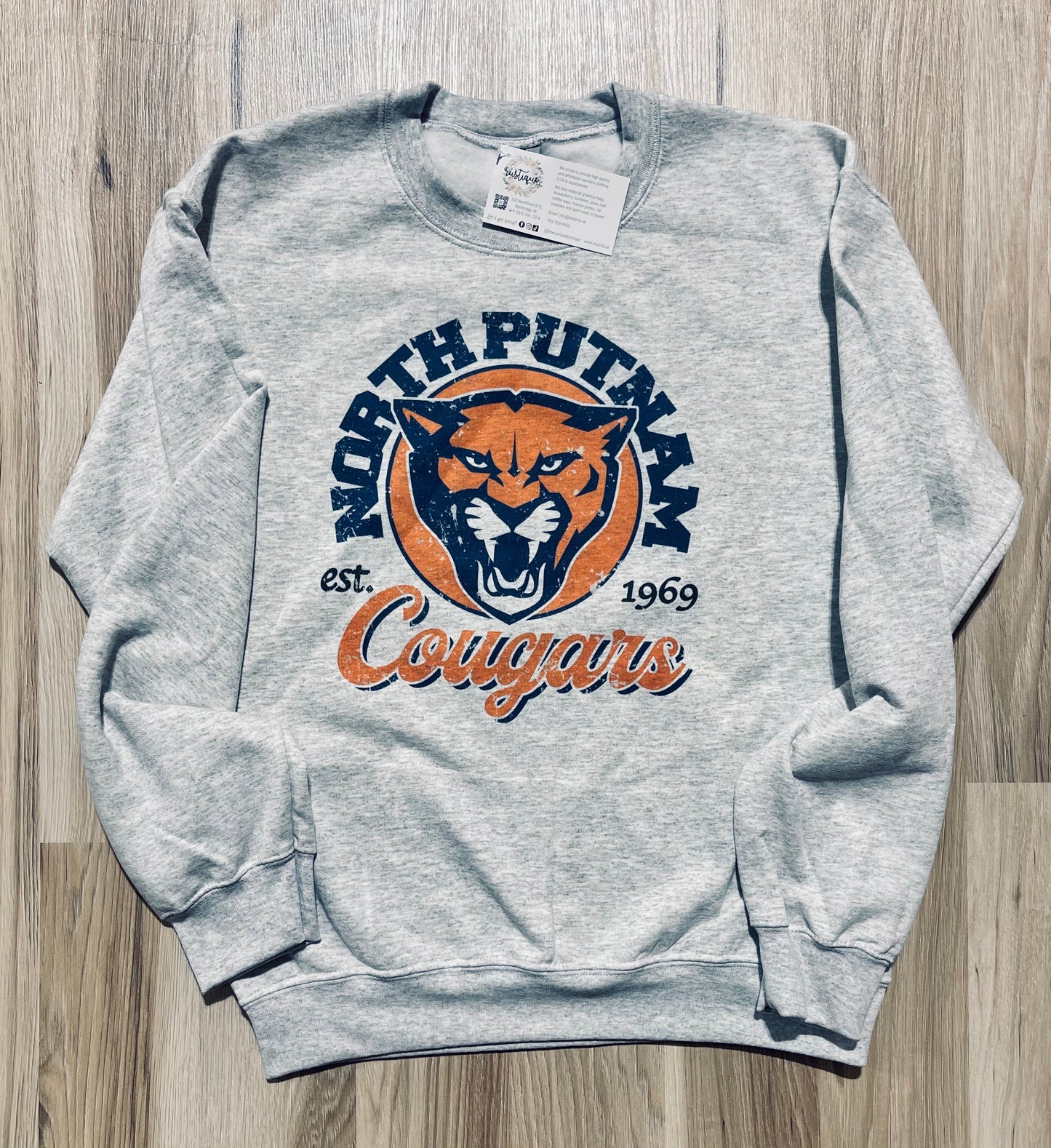 *Pre-Order* NP Cougars Est. Crewneck