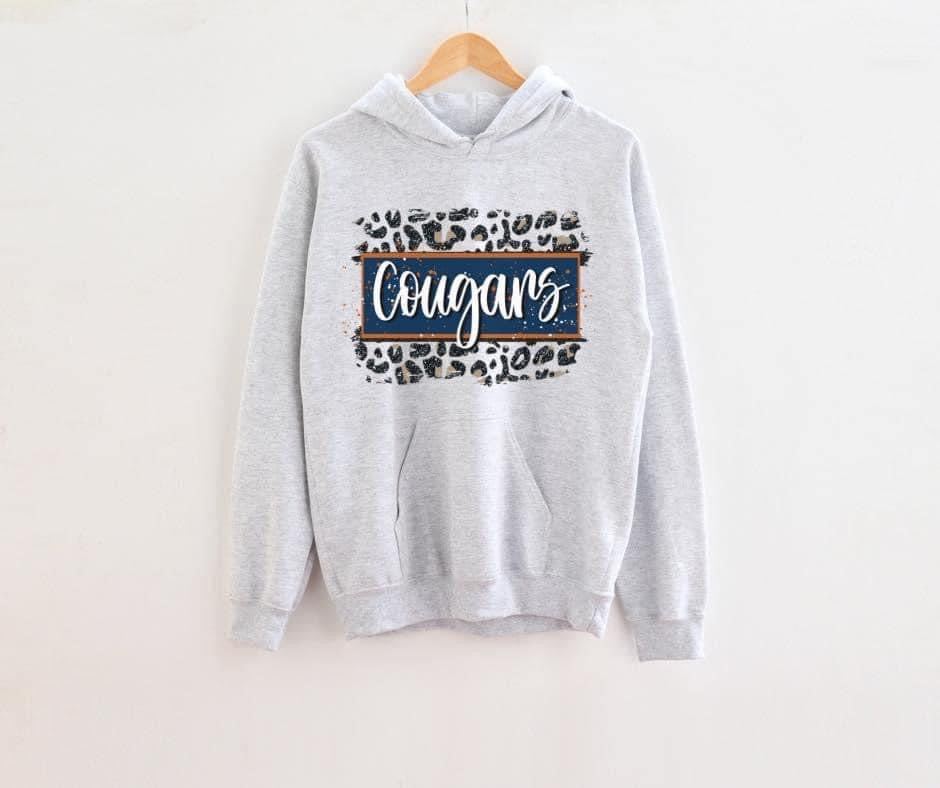 *YOUTH* Leopard Cougars Hoodie
