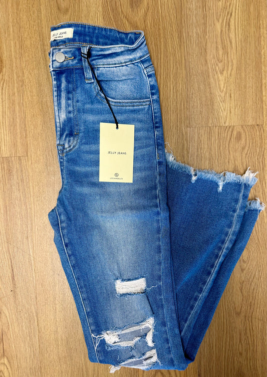 Jelly Jeans High Rise Crop Flare