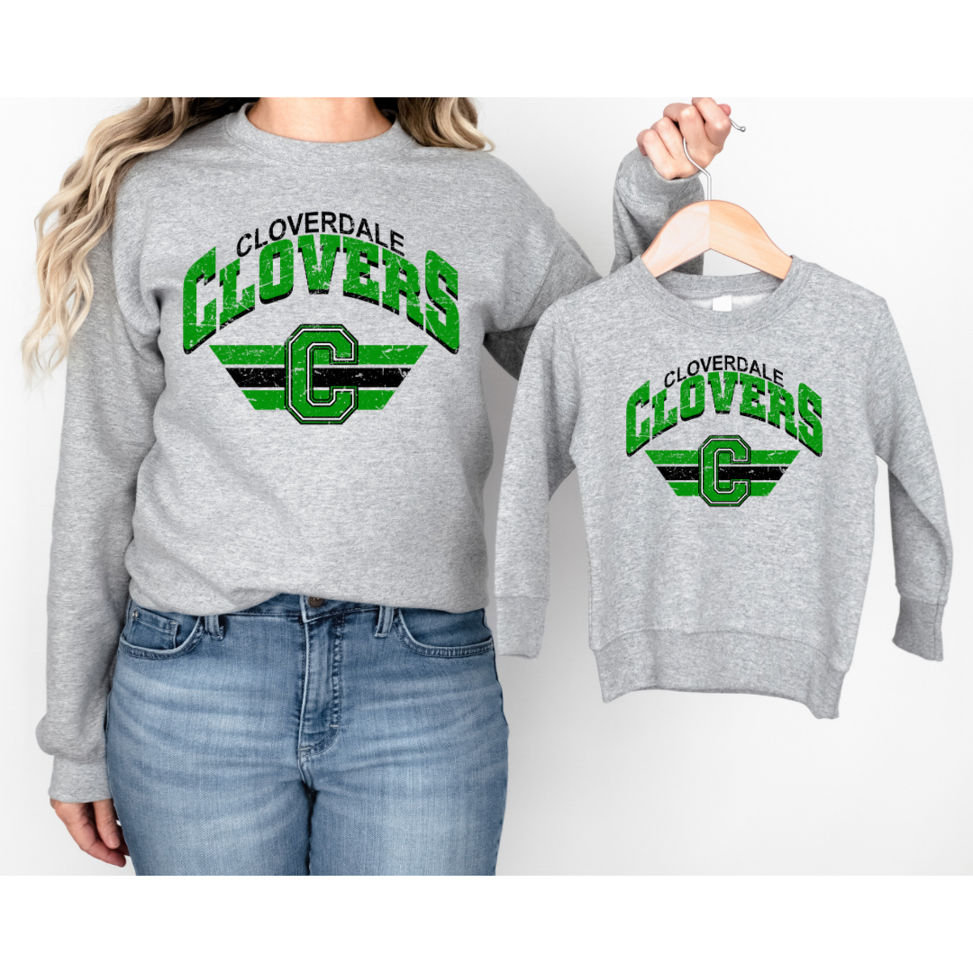 *Pre-Order* Cloverdale Clovers Crewneck