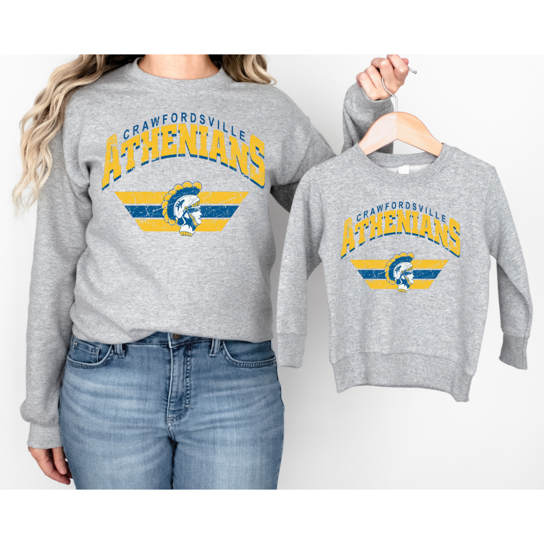 *Pre-Order* Crawfordsville Athenians Crewneck