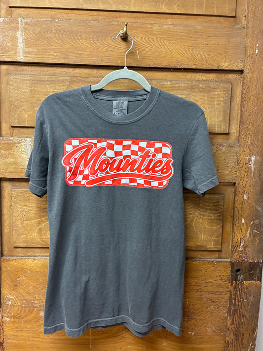 Retro Checked Mounties Tee