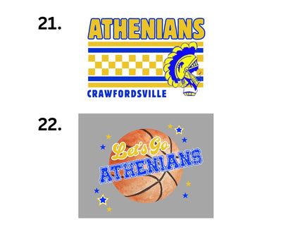 *ADULT* Custom CRAWFORDSVILLE Spiritwear