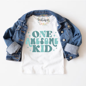 Pre-order One Awesome Kid - Pink or Blue!