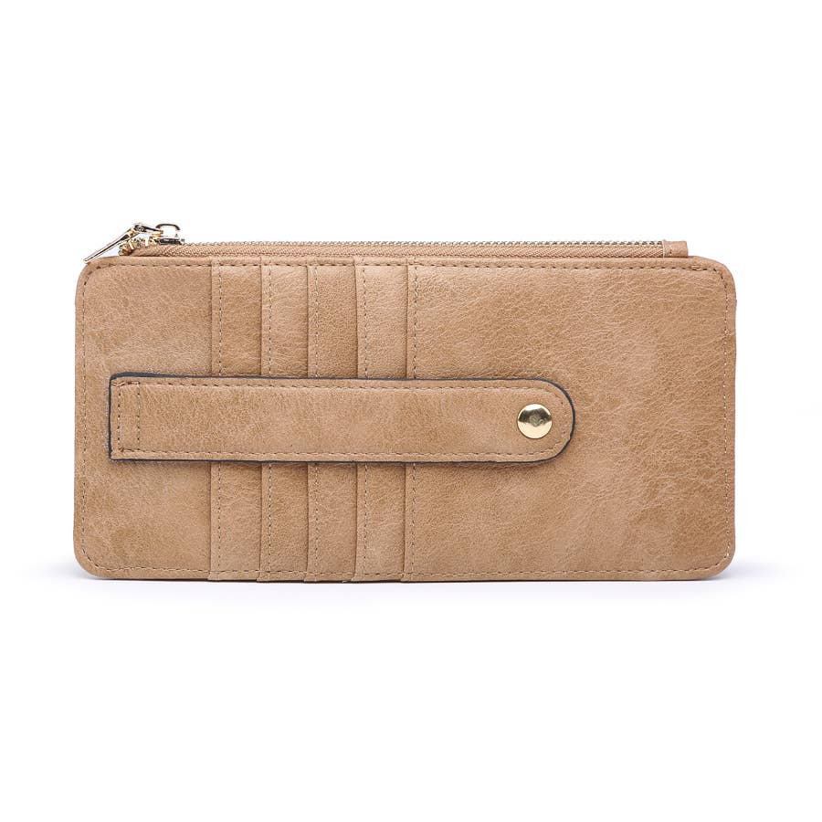 Saige Slim Card Holder Wallet - Jen & Co